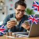 A person smiling while reviewing finances on a tablet, symbolizing the benefits of the £1,000 Trading Income Allowance for side earners.