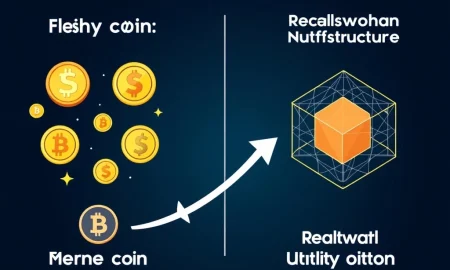 100x crypto opportunities showing utility projects outperforming speculative meme coins