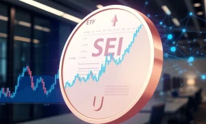 SEI ETF filing documents showing cryptocurrency market growth and blockchain integration