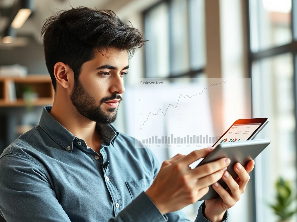 Young professional implementing aggressive 401(k) growth strategies for retirement planning success