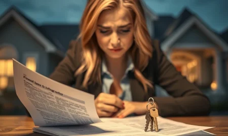 Woman making critical 401(k) home purchase decision after financial devastation