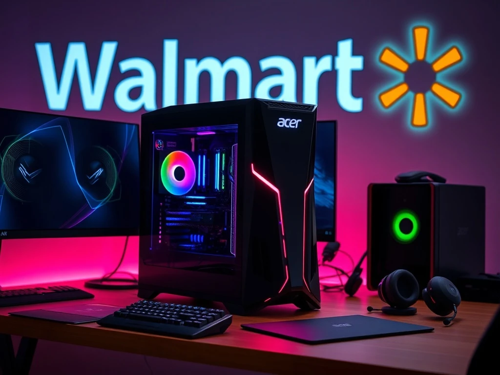Acer gaming desktop on sale at Walmart during Intel Gamer Days with $500 savings