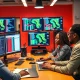 African data annotation professionals collaborating on AI training datasets for scalable machine learning projects