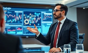 AI-powered financial crime prevention expert analyzing real-time fraud detection data visualization