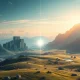 Visualizing the remarkable journey of AI image generation, transforming rudimentary pixels into complex, lifelike digital art, symbolizing creative potential.