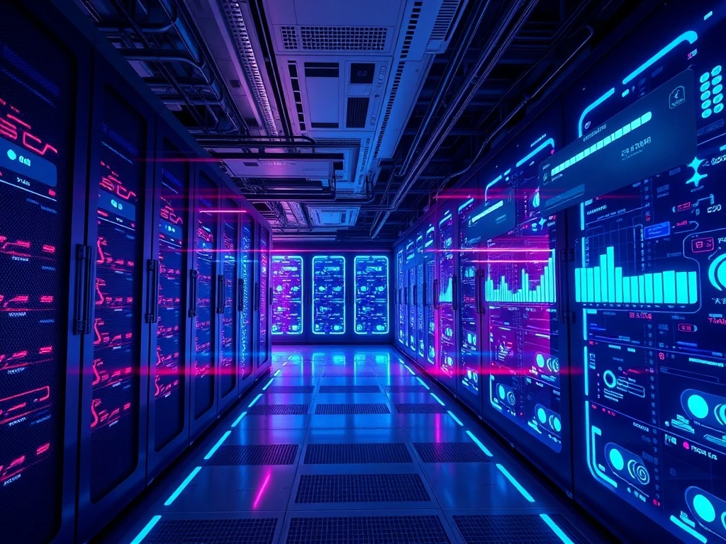 AI mining technology transforming cryptocurrency cloud mining operations with intelligent profit optimization