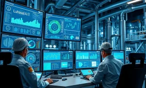 AI in refineries optimizing industrial operations through advanced data analytics and predictive maintenance systems