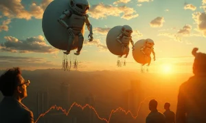 Investors ignoring clear warning signs of an AI stock bubble with inflated valuations