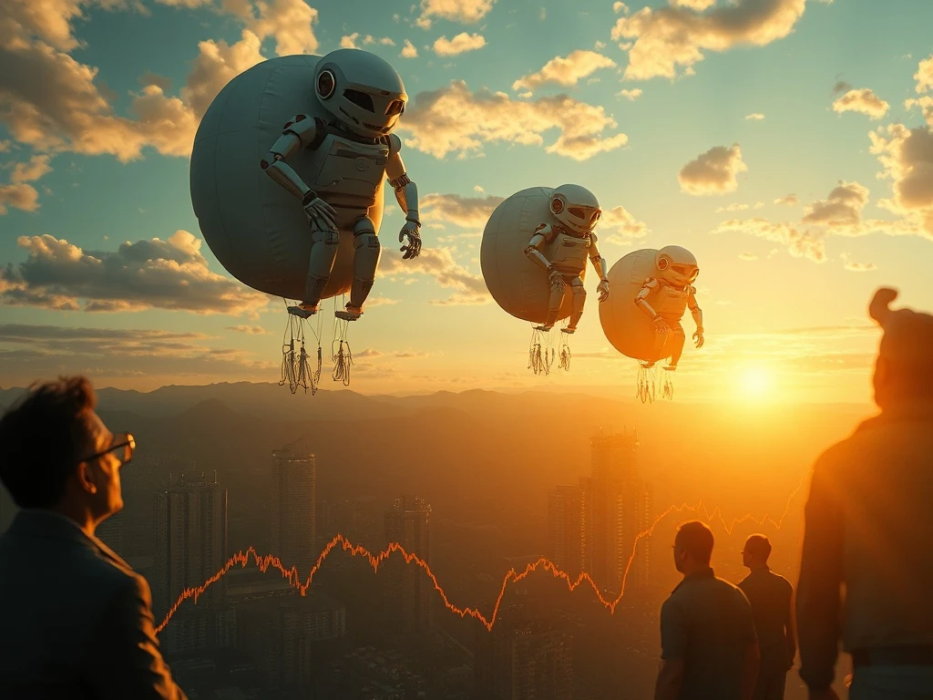 Investors ignoring clear warning signs of an AI stock bubble with inflated valuations