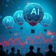 Warning signs of AI stock bubble with inflated technology valuations and investor psychology