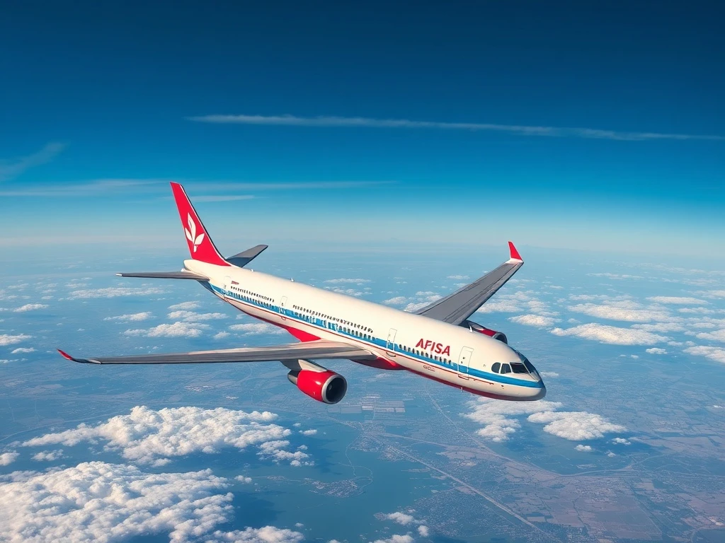 Airliner on final approach representing the end of longest US flight route cancellation