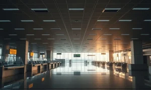 Airline shutdown leaves passengers stranded without refund options at empty airport