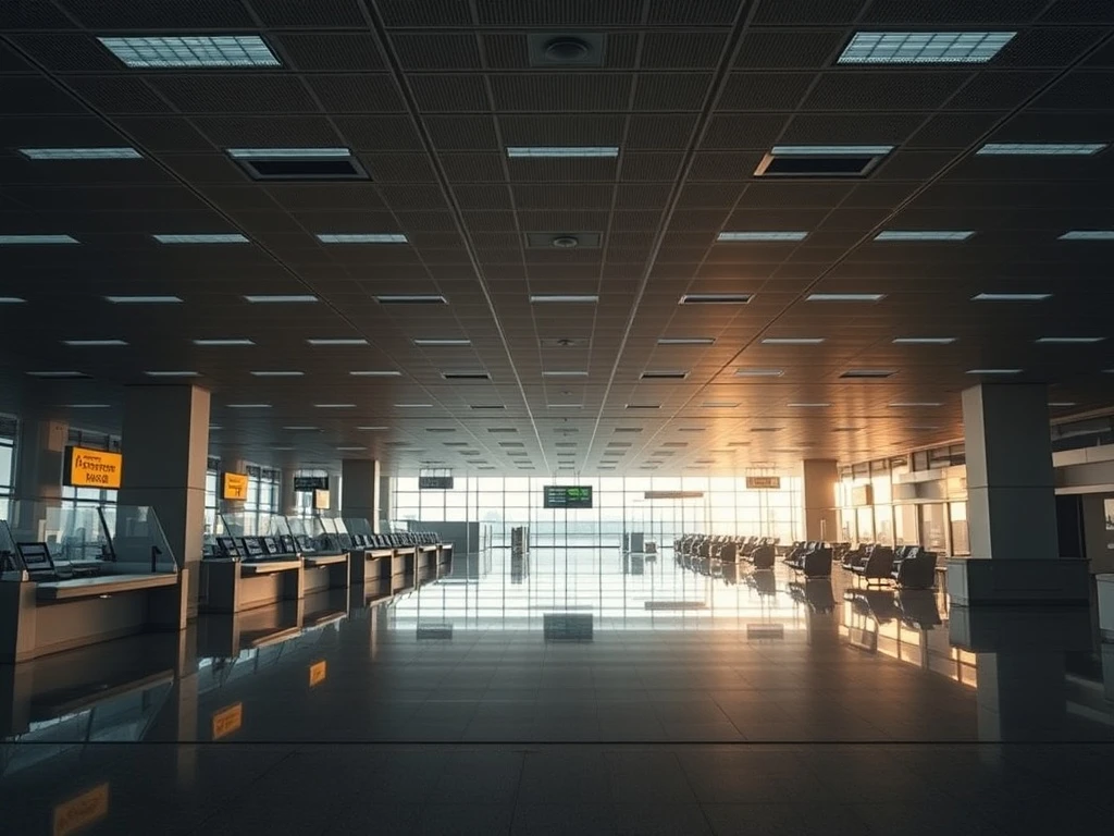 Airline shutdown leaves passengers stranded without refund options at empty airport
