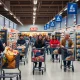 Aldi fastest-growing supermarket with American shoppers during busy shopping hours