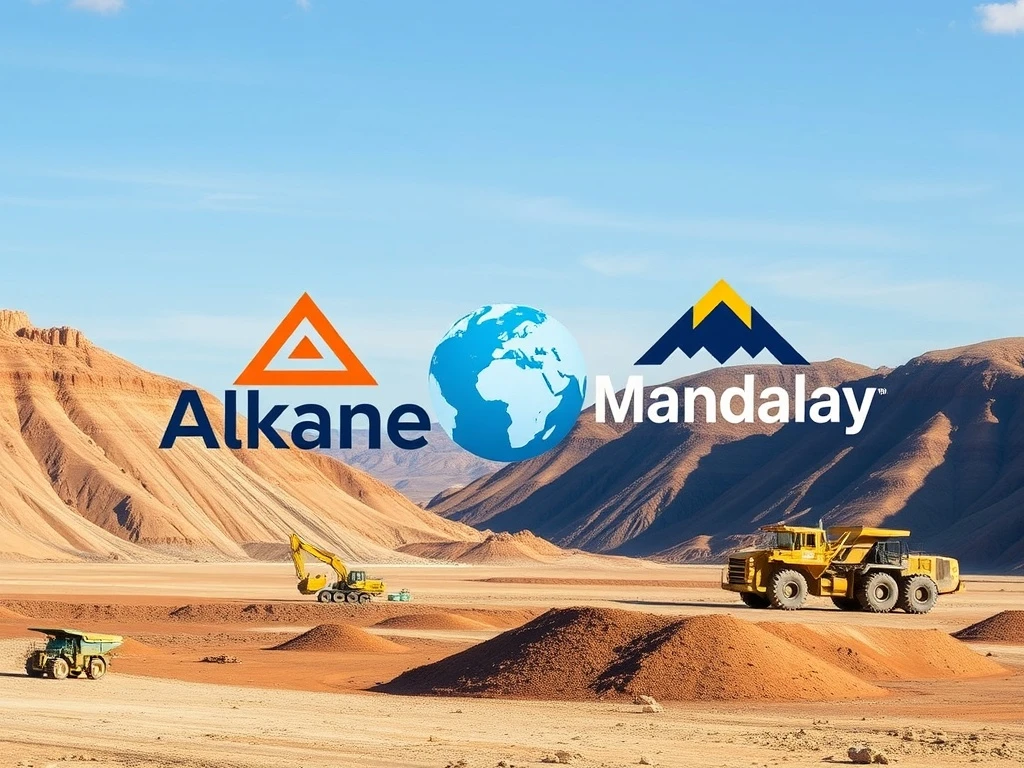 Illustrates the successful Alkane Mandalay Merger, forming a stronger global mining entity with expanded production capabilities.