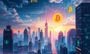 Charts showing a rising altcoin season index and declining Bitcoin dominance, illustrating the potential for an altcoin season.
