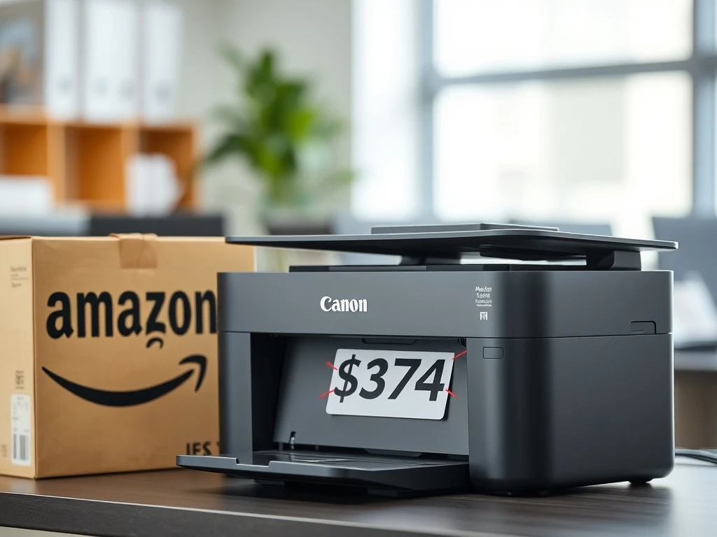 Amazon's incredible Canon printer deal showing premium device at massive discount for home and office use