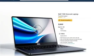 Powerful Dell touchscreen laptop available at massive Amazon discount for business professionals