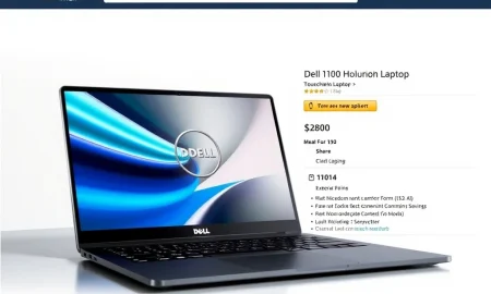 Powerful Dell touchscreen laptop available at massive Amazon discount for business professionals