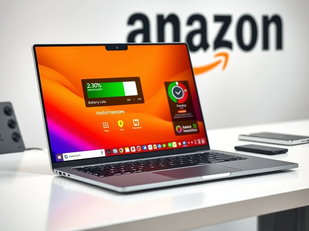 Amazon laptop deal featuring 17-inch performance computer with extended battery life