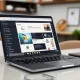 An open **Amazon laptop** running Windows 11 Pro, showcasing its potential for efficient work and budget-friendly productivity for professionals.