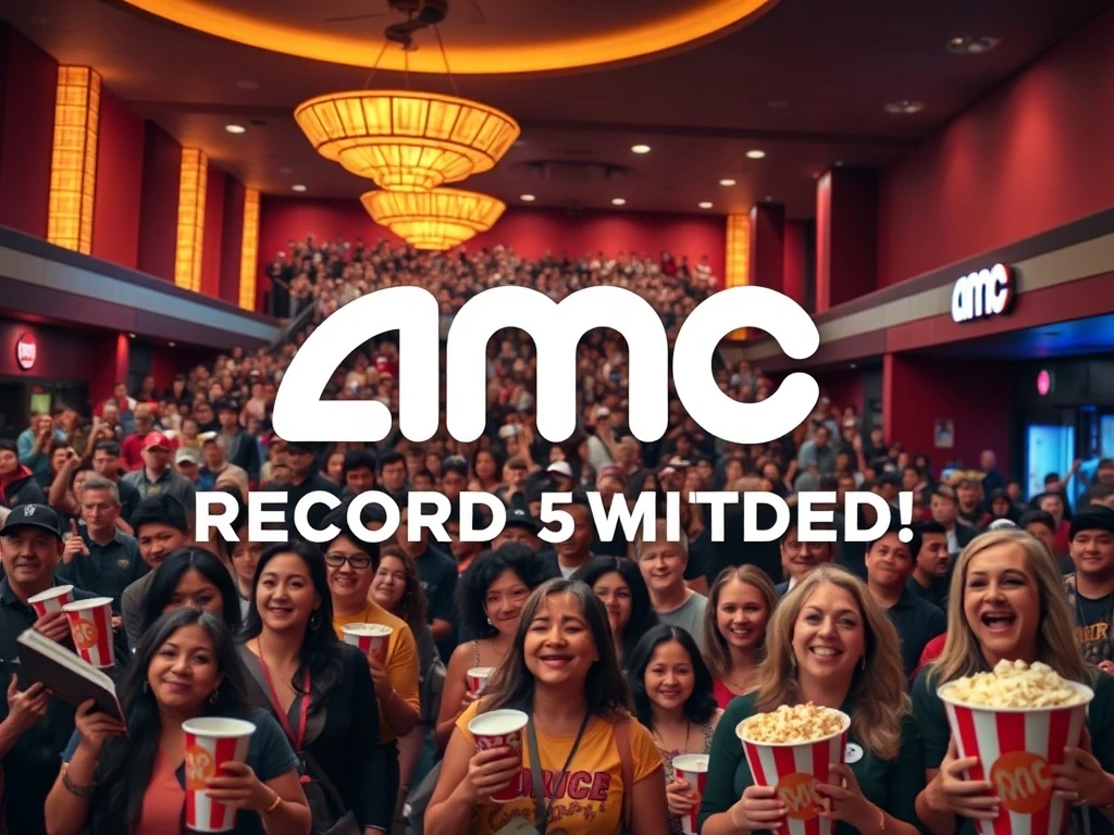 AMC Entertainment celebrates record moviegoer spending, demonstrating a strong recovery for the AMC brand.