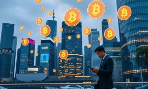 Asian crypto adoption trends among wealthy investors analyzing digital asset portfolios