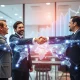 AT&T and EchoStar executives finalizing their strategic spectrum deal for enhanced 5G network capabilities