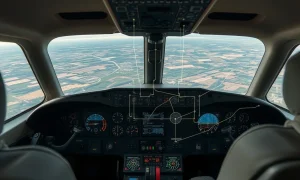 Visualizing the complex network of an avionics data bus, essential for connecting sensors to the cockpit for optimal flight.