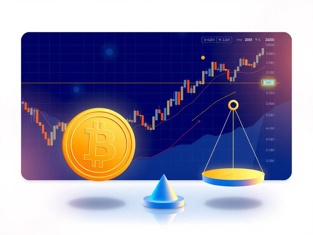 Bitcoin consolidation pattern analysis showing balanced market positioning for Q4 volatility