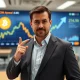 Michael Saylor, MicroStrategy's co-founder, signaling the company's intent to buy the Bitcoin dip, demonstrating their strategic investment approach.