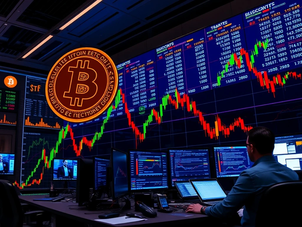 Bitcoin ETFs driving massive institutional trading volume and market transformation