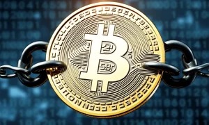Bitcoin hard cap protection showing digital coin with immutable 21 million limit