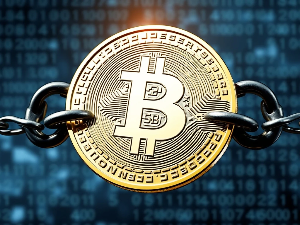 Bitcoin hard cap protection showing digital coin with immutable 21 million limit