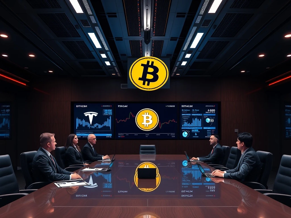 Bitcoin institutional adoption transforming corporate treasury management with Elon Musk's strategy