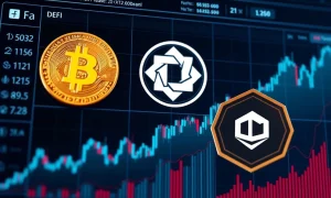 Bitcoin and emerging DeFi play comparison showing institutional versus trader investment strategies