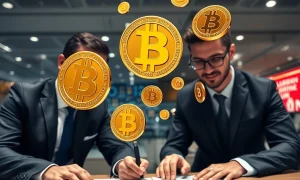 Institutional Bitcoin loan refinancing demonstrating crypto lending growth