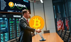 Bitcoin mining merger creating Nasdaq-listed ABTC company with mining operations