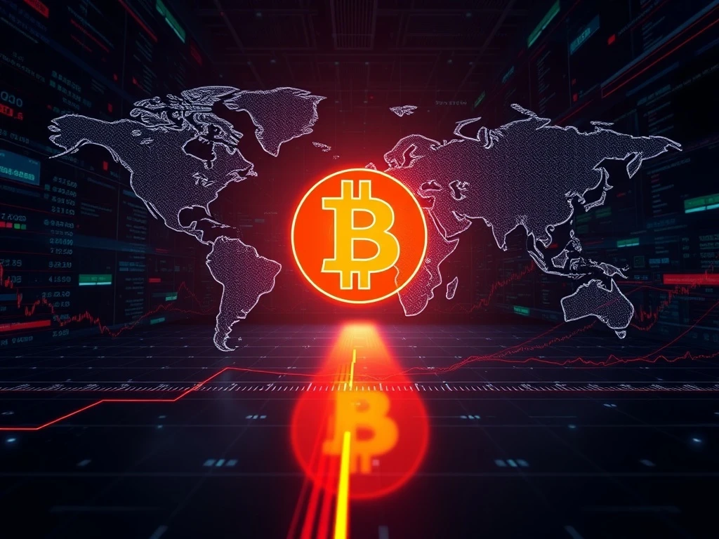 A digital representation of the Bitcoin symbol, embodying its long-term potential as the perfect asset, as envisioned by experts.