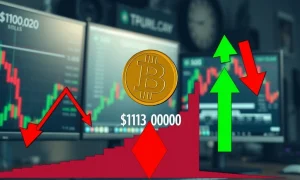 Bitcoin price at crucial $110K support level determining market direction