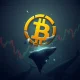 Bitcoin price decline analysis showing cryptocurrency market volatility and whale impact