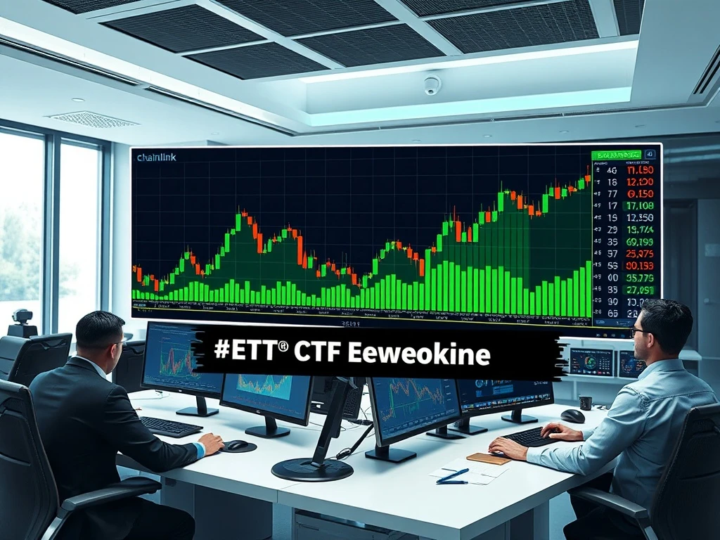 Bitwise Chainlink ETF filing announcement showing market impact and investment opportunity