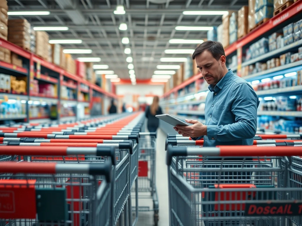 BJ's customer loss shown through empty store aisles and declining membership renewals