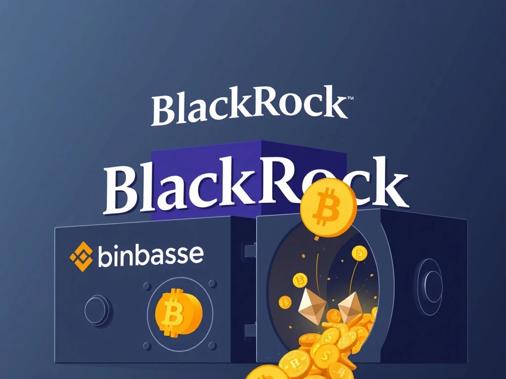 BlackRock Bitcoin ETF surpassing major crypto exchanges in digital asset holdings