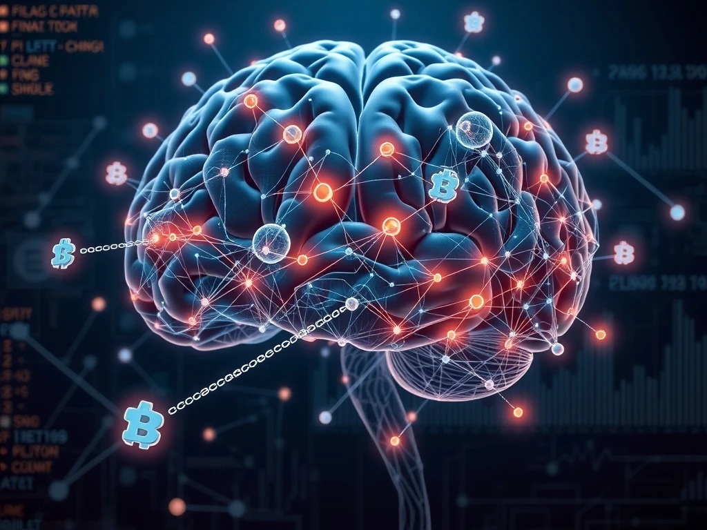 A conceptual image illustrating how blockchain AI requirements constrain the broader potential of decentralized AI innovation.