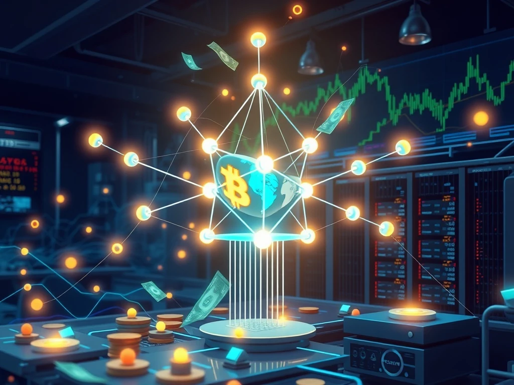 BlockDAG presale dominance in cryptocurrency market with network nodes and investment growth