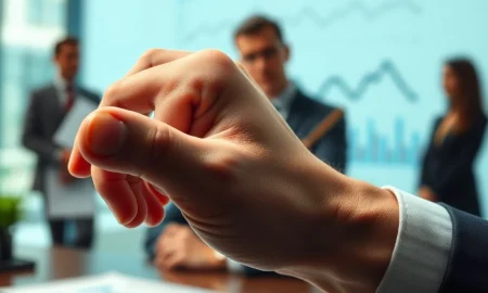 A chart showing economic data being scrutinized by a hand, symbolizing the critical review of a BLS nominee claim.