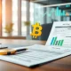 BNB staking ETF filing document with cryptocurrency investment graphics and yield percentages