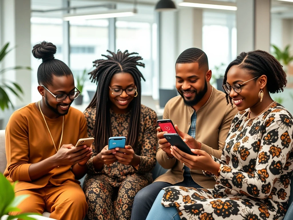 Nigerian creators using Social Boost Pro to boost social media followers with authentic engagement