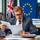 British business owner struggling with costly Brexit food export licences paperwork